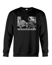 Horror Halloween Characters Daaaaaamn Crewneck Sweatshirt tile