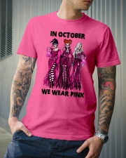 Hocus Pocus In October We Wear Pink Classic T-Shirt lifestyle-mens-crewneck-front-6