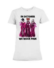 Hocus Pocus In October We Wear Pink Premium Fit Ladies Tee tile