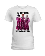 Hocus Pocus In October We Wear Pink Ladies T-Shirt tile