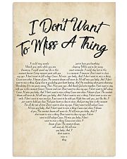 I Don't Want To Miss A Thing 24x36 Poster front