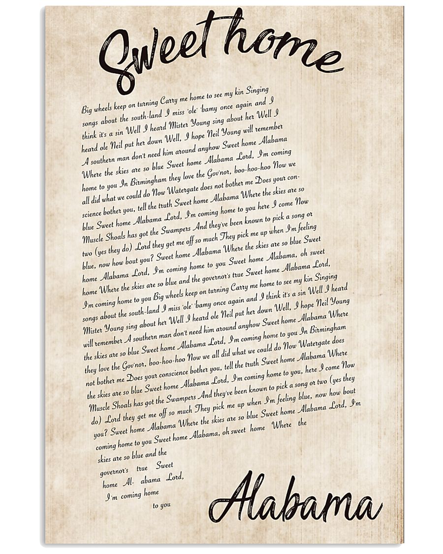 Sweet Home Alabama 24x36 Poster
