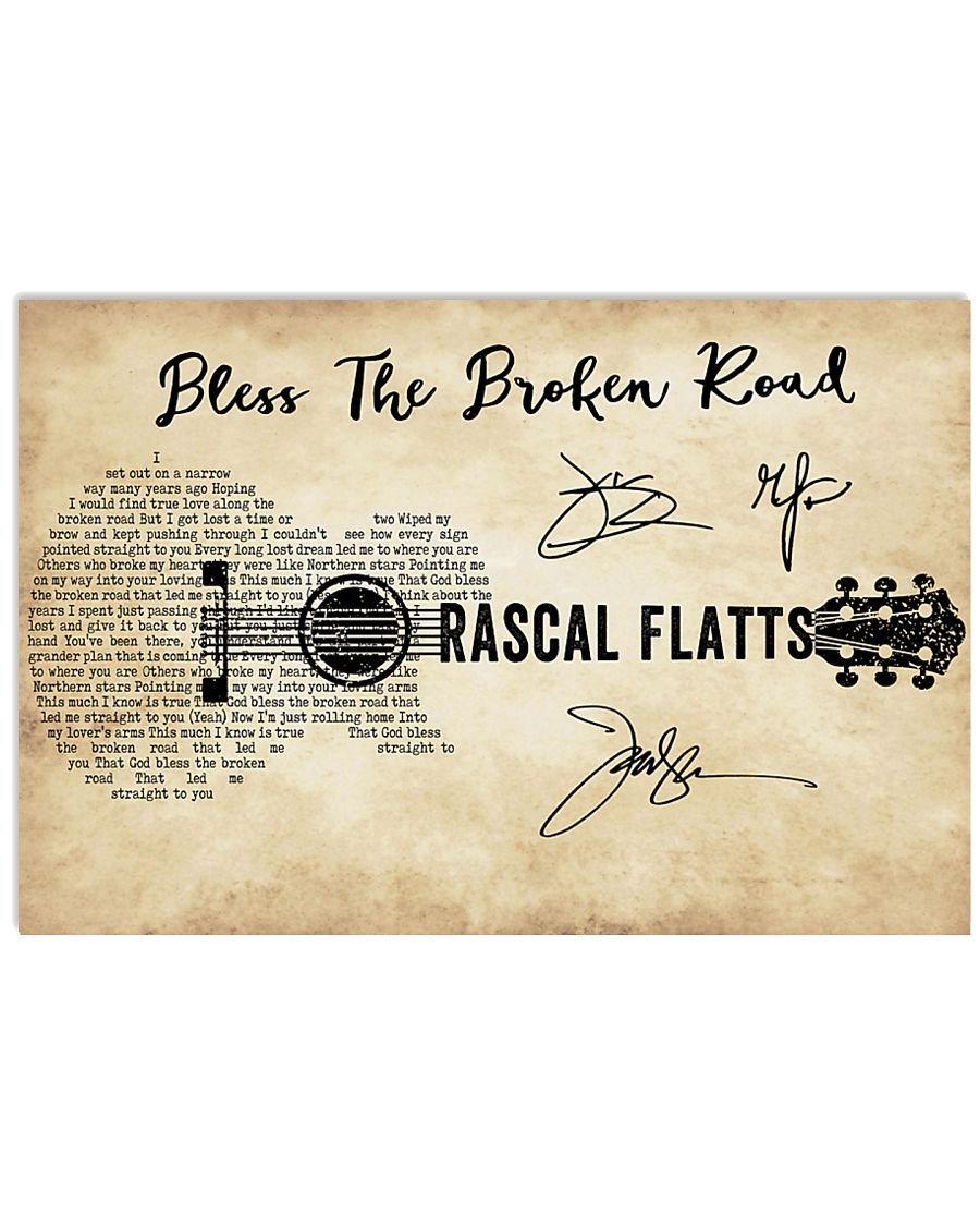 Bless The Broken Road 36x24 Poster