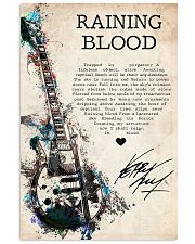 Rainning Blood 24x36 Poster front