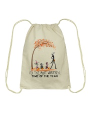 It's The Most Wonderful Time Of The Year Drawstring Bag tile