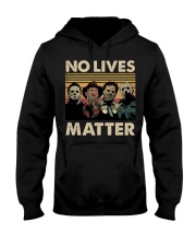 Horror Halloween Characters No Lives Matter Retro Hooded Sweatshirt tile