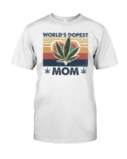 Retro World's best dopest mom Premium Fit Mens Tee tile