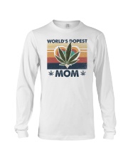 Retro World's best dopest mom Long Sleeve Tee tile