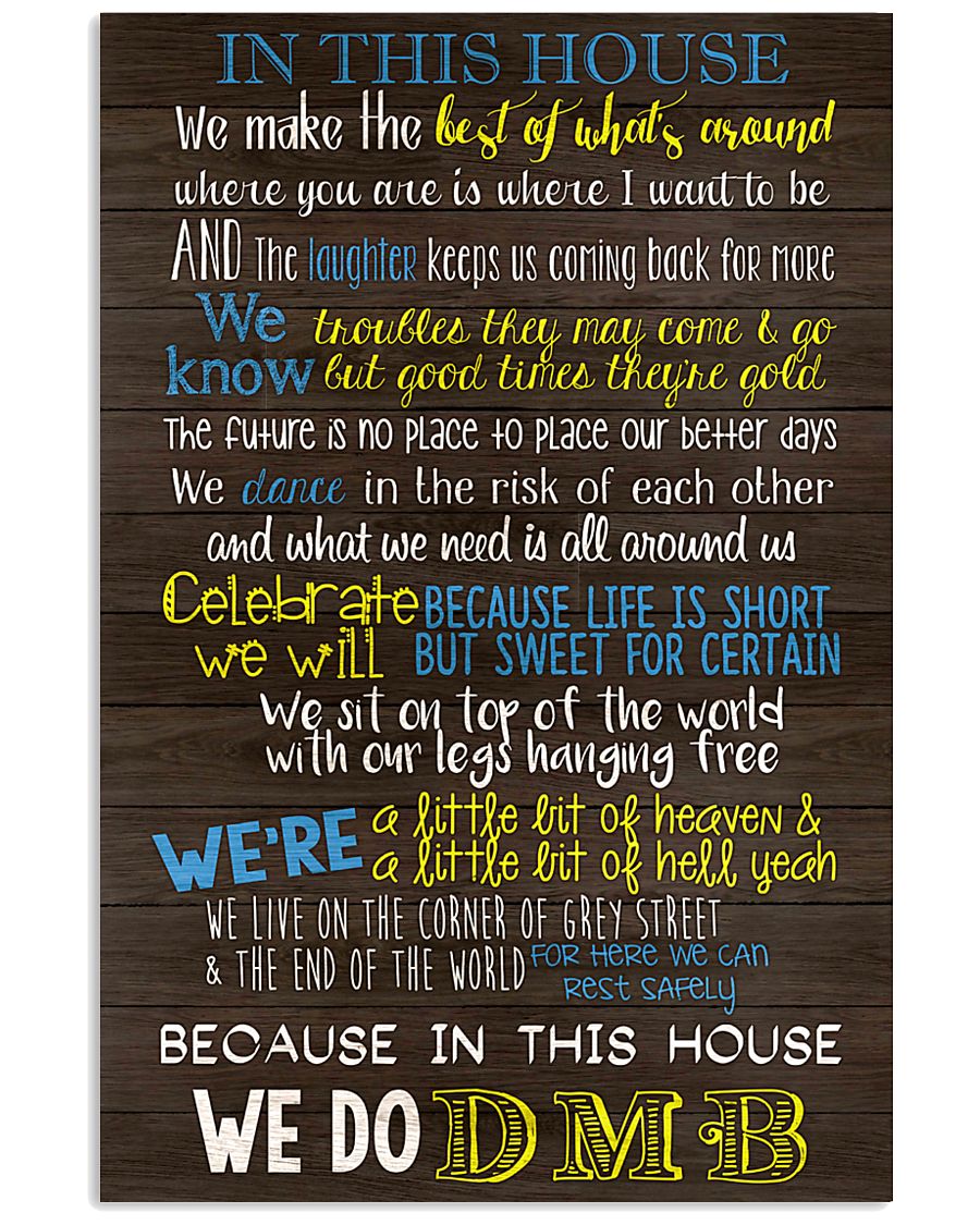 In This House 24x36 Poster