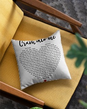 Crash Into Me Square Pillowcase aos-pillow-square-front-lifestyle-07