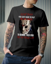 Some Days You Just Have To Put On The Mask Classic T-Shirt lifestyle-mens-crewneck-front-6