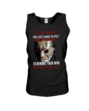 Some Days You Just Have To Put On The Mask Unisex Tank tile