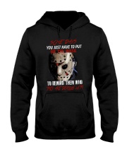 Some Days You Just Have To Put On The Mask Hooded Sweatshirt tile