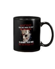 Some Days You Just Have To Put On The Mask Mug tile