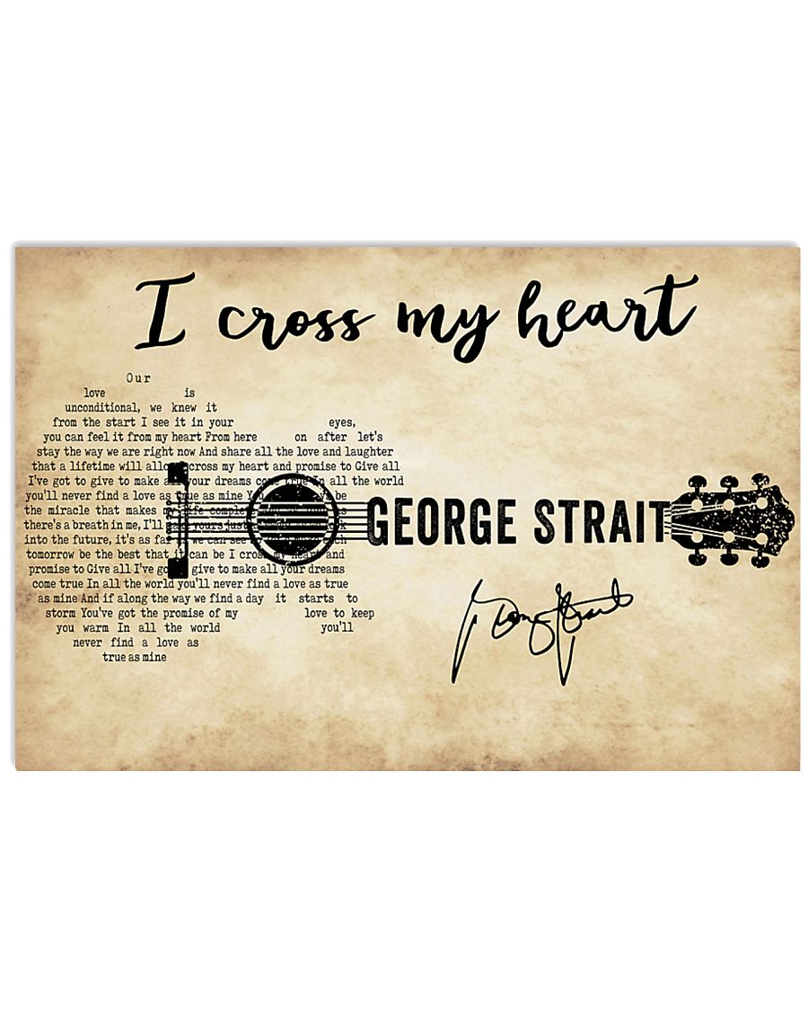 I Cross My Heart 36x24 Poster