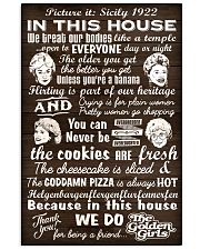 In This House Vertical Poster tile