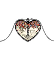 In This House Metallic Heart Necklace thumbnail
