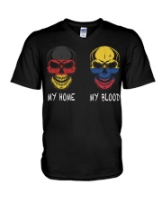 My Home Germany - Colombia V-Neck T-Shirt thumbnail