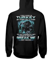 I-WAS-BORN-IN Hooded Sweatshirt back