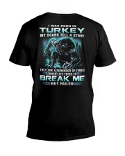 I-WAS-BORN-IN V-Neck T-Shirt thumbnail