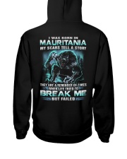 I-WAS-BORN-IN Hooded Sweatshirt back