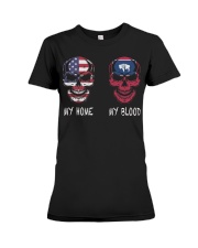 My Blood Wyoming Premium Fit Ladies Tee thumbnail