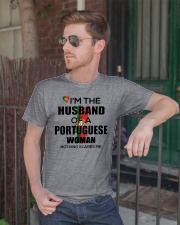 HUSBAND - PORTUGUESE Classic T-Shirt lifestyle-mens-crewneck-front-2