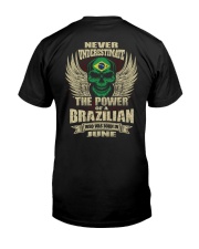 THE POWER BRAZILIAN - 06 Classic T-Shirt back