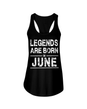 Legends are born in June Ladies Flowy Tank thumbnail