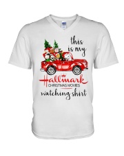 christmas V-Neck T-Shirt thumbnail
