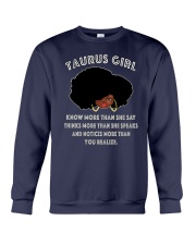 black girl taurus Crewneck Sweatshirt thumbnail