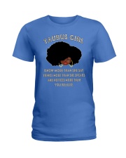 black girl taurus Ladies T-Shirt thumbnail