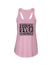 Evidence over ignorance Ladies Flowy Tank thumbnail