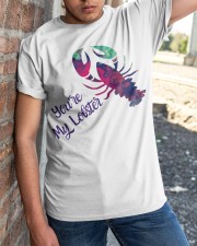 Valentine Day - you are my lobster Classic T-Shirt apparel-classic-tshirt-lifestyle-27