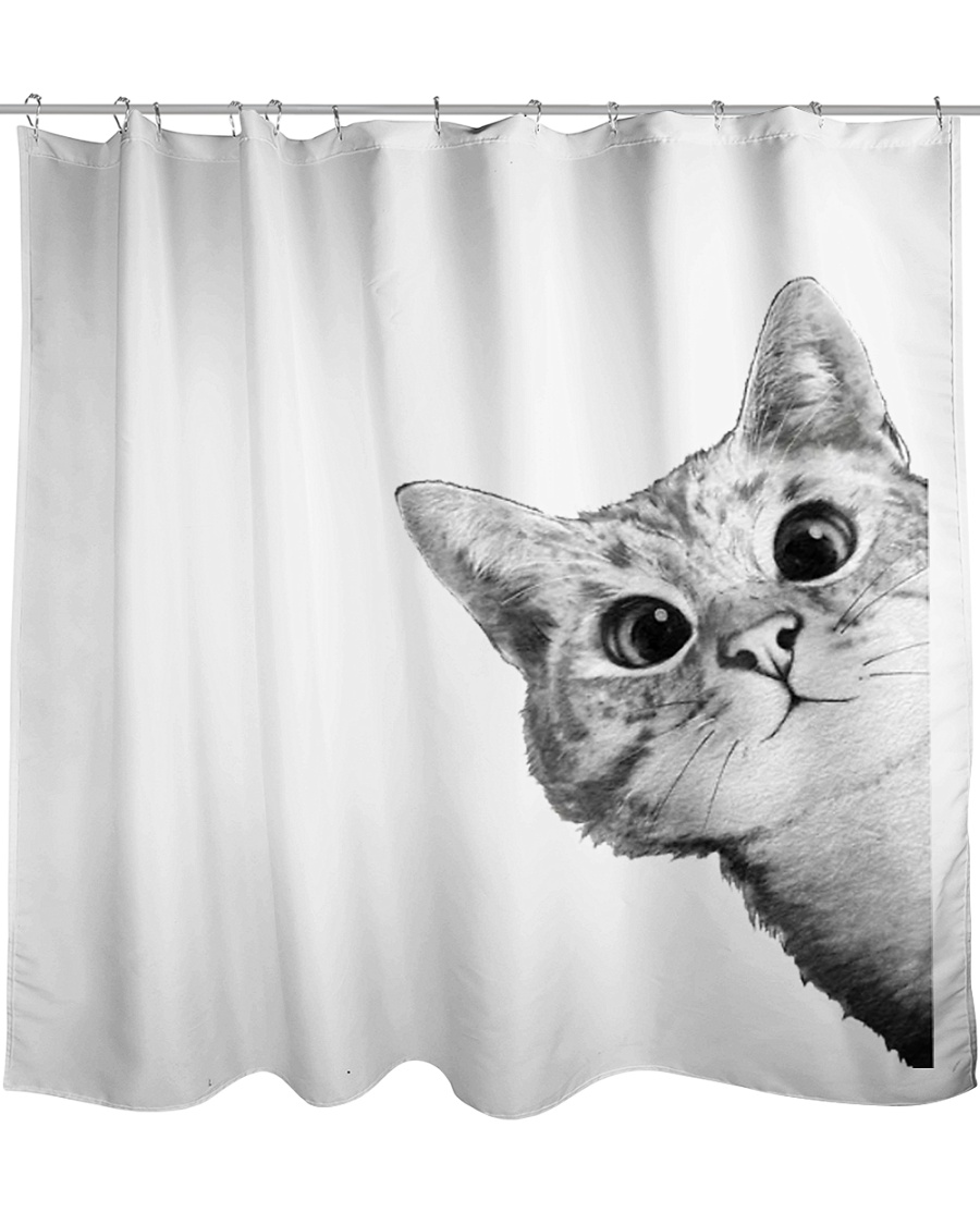 cats crazy Shower Curtain