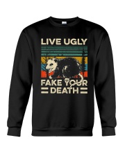 live ugly Crewneck Sweatshirt thumbnail