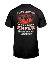septembre enfer Classic T-Shirt back