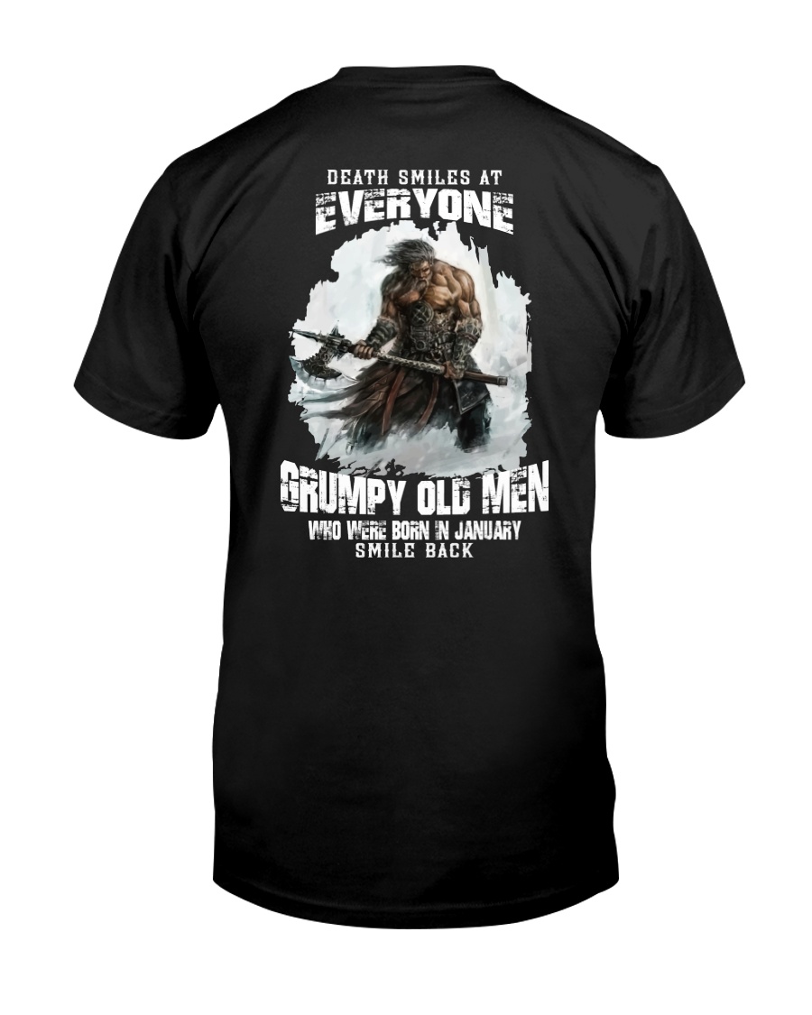 death smiles at everyone grumpy old men january Classic T-Shirt