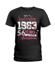 made in september 1963 Ladies T-Shirt front