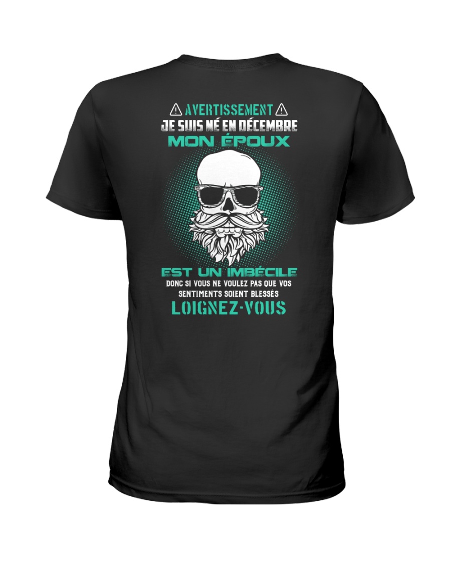 decembre mon epoux Ladies T-Shirt
