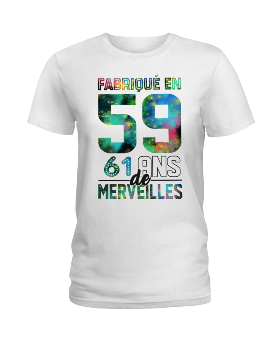 funny do it 61 Ladies T-Shirt