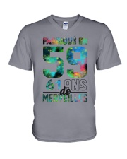 funny do it 61 V-Neck T-Shirt thumbnail