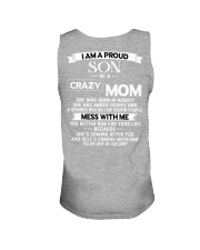 crazy mom august Unisex Tank thumbnail