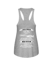 crazy mom august Ladies Flowy Tank thumbnail