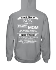 crazy mom august Hooded Sweatshirt thumbnail