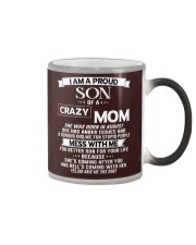 crazy mom august Color Changing Mug thumbnail