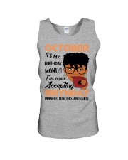 october accepting Unisex Tank thumbnail