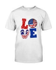 basketball love Classic T-Shirt thumbnail