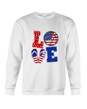 basketball love Crewneck Sweatshirt thumbnail
