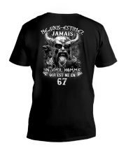67 jamais V-Neck T-Shirt thumbnail
